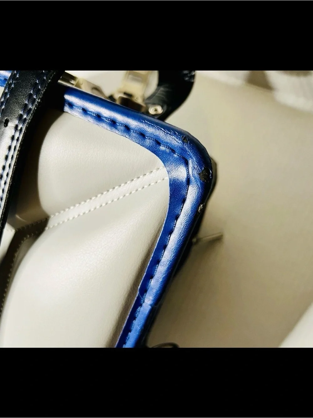 Japanese School Bag Blue/Black/white Backpack Japanese School ( Randoseru Style)